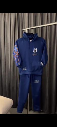 طقهم الهلال هودي مع بنطال الترند الجديد