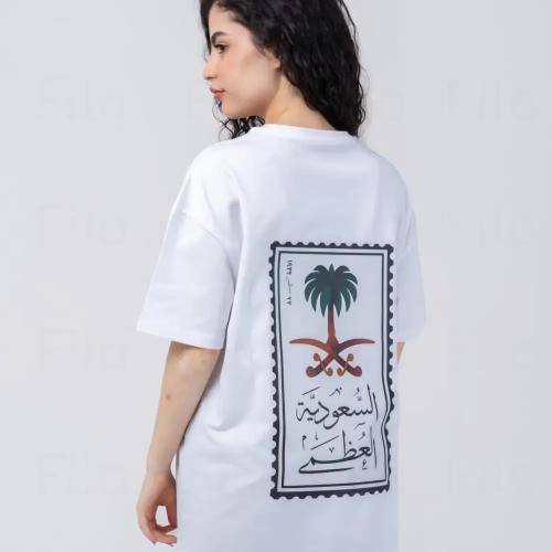 تيشرت اليوم الوطني السعودي 96 باكثر من لون