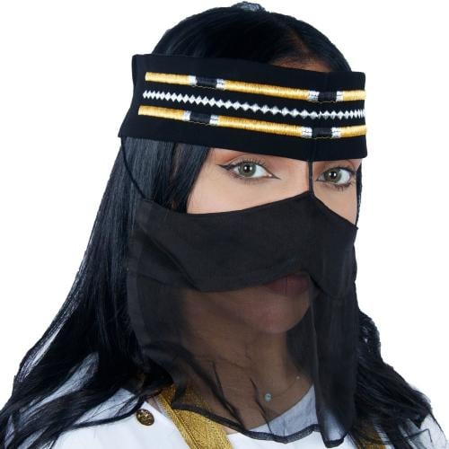 برقع نسائي يوم التأسيس