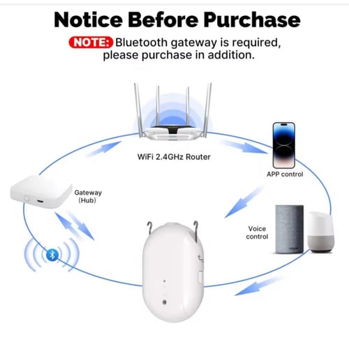 روبوت ستائر ذكي Bluetooth