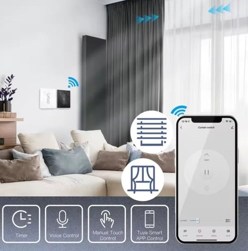 مفتاح ستائر ذكي WIFI