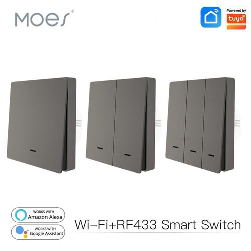 مفتاح انارة ذكي (أحادي - ثنائي - ثلاثي)