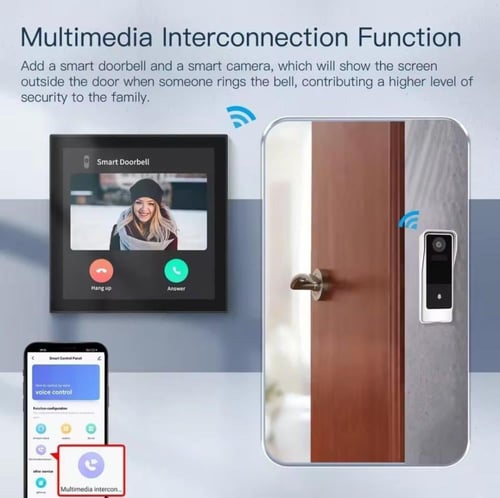 لوحة تحكم مركزية مع بوابة Zigbee و Alexa
