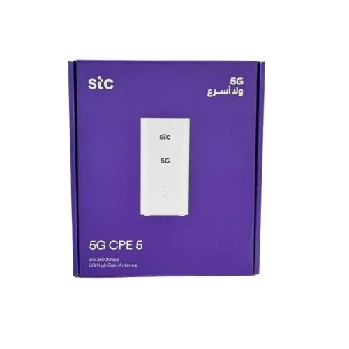 راوتر Huawei CPE 5 H155-383 STC | راوتر 5G يدعم جميع الشبكات وتحسين استقبال الإشارة