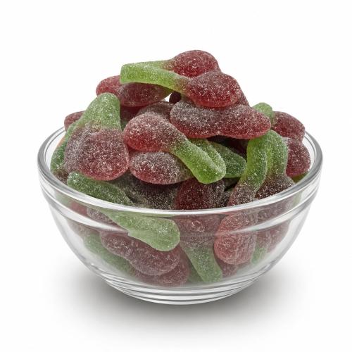 حلوى جيلي كرز بالسكر (1كجم)