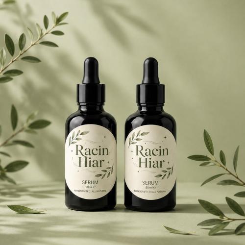 Racin Therapeutic Serum, two bottles