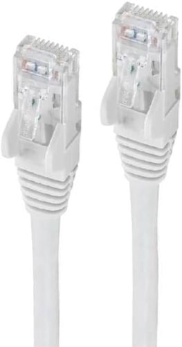 كابل شبكة JD FN404 من النوع CAT-6 (لون أبيض) بطول...