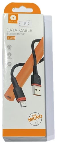 كابل شحن ونقل بيانات WUW X203 – مايكرو USB