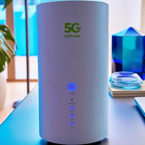 راوتر Zain MeiG 5G CPE Wi‑Fi 7 مزدوج النطاق 2500Mb...