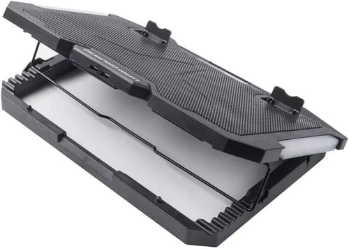 قاعدة تبريد للألعاب S500 RGB مع حامل جوال وشاشة عر...