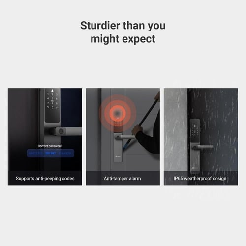 قفل EZVIZ DL05 الذكي 7 في 1 بدون مفتاح، بميزة البص...