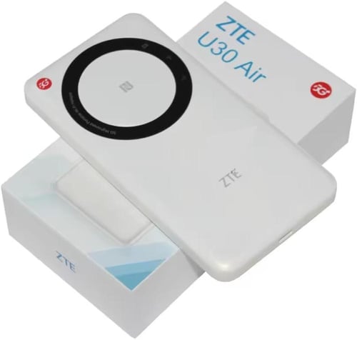 راوتر متنقل ZTE 5G Pocket WiFi U30 Air بسعة بطارية...