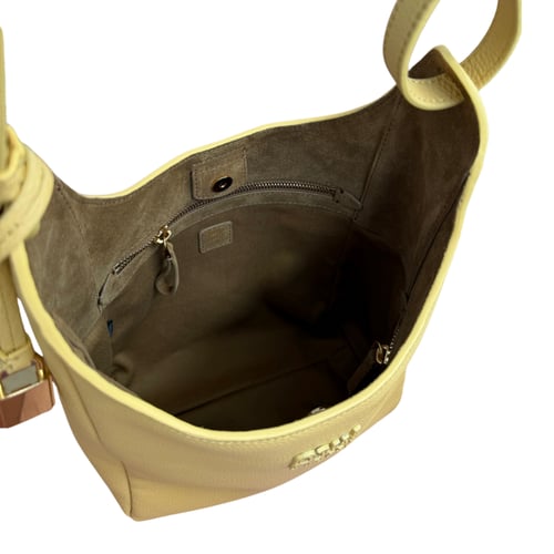 حقيبة Ginista Hobo – Yellow Miu Miu