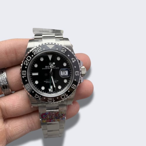 ساعة رولكس GMT – باتمان (أسود / رمادي)