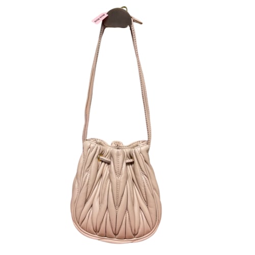 حقيبة Mini Bucket – وردي بودرة فاخر