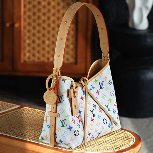 حقيبة Louis Vuitton Carryall – أبيض بنقوش مونوغرام...