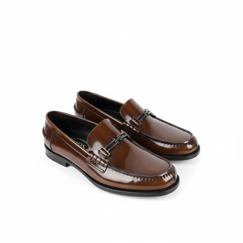 جزمة لوفر رجالي جلد كلاسيك فاخر - Tod's