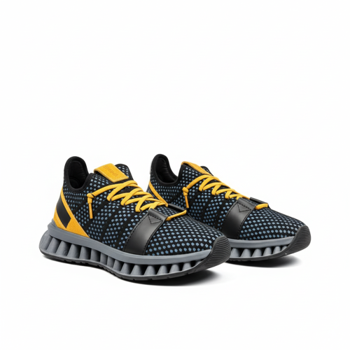 Z Zegna حذاء رياضي رجالي للجري بتصميم احترافي