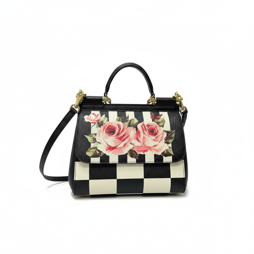 شنطه دولتشي اند غابانا Sicily Floral بنقشة الزهور