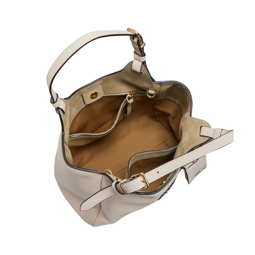 حقيبة Miu Miu Arcadie – بيج بنقشة ماتلاسي