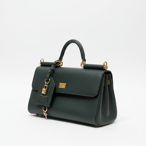 شنطه دولتشي اند غابانا Sicily جلد أنيق مع حزام كتف...