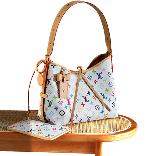حقيبة Louis Vuitton Carryall – أبيض بنقوش مونوغرام...