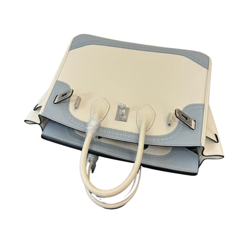 حقيبة Hermès Birkin – رمادي فاتح مع لون سكري