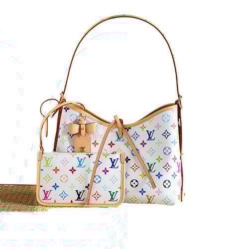 حقيبة Louis Vuitton Carryall – أبيض بنقوش مونوغرام...