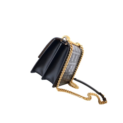 حقيبة Fendi Kan U – أسود ملكي