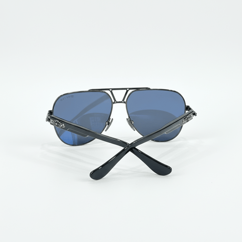 نظارة شمسية رجالية Square Classic – عدسات أسود داك...