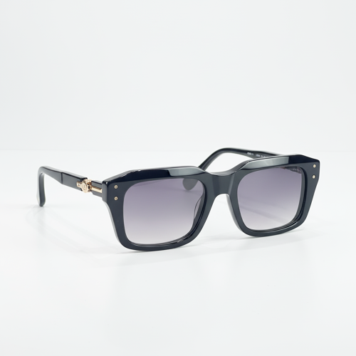 نظارة شمسية رجالية Square Frame فاخرة – عدسات رماد...