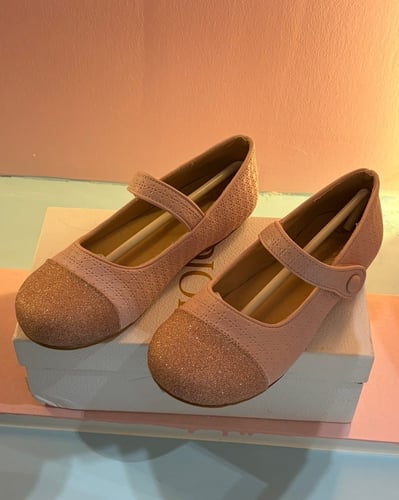 Pink Dior girls' shoes