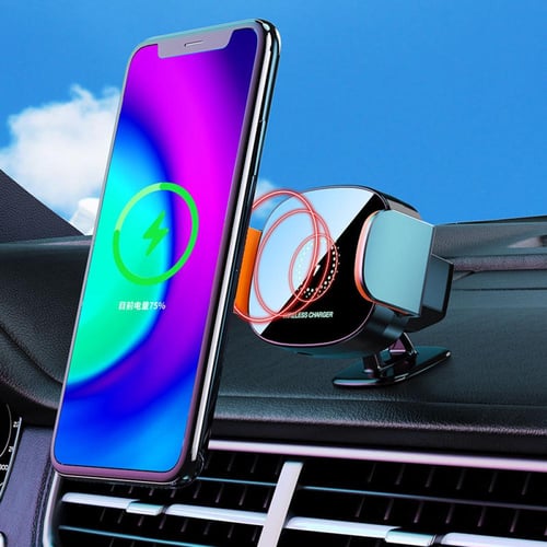 حامل جوال للسيارة مع شحن لاسلكي