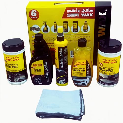 مجموعة سافي واكس عناية السيارة 6 قطع