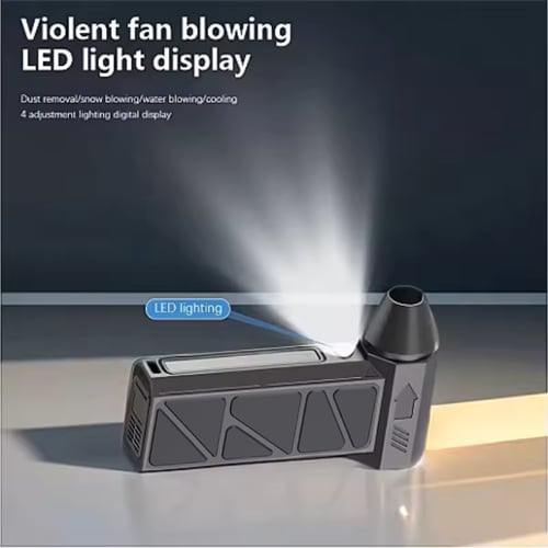 مروحة محمولة باليد صغيرة توربو نفاثة قابلة لإعادة...