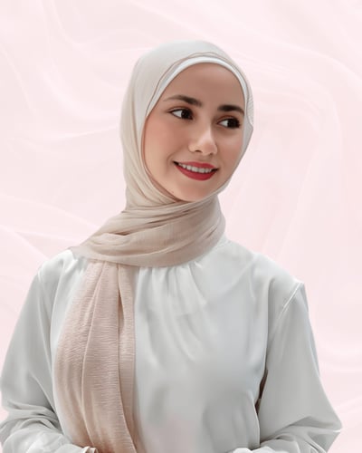 حجاب كشمير سادة