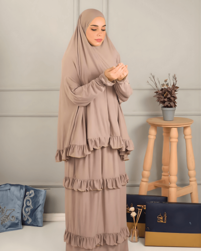 طقم صلاة قطن ليكرا