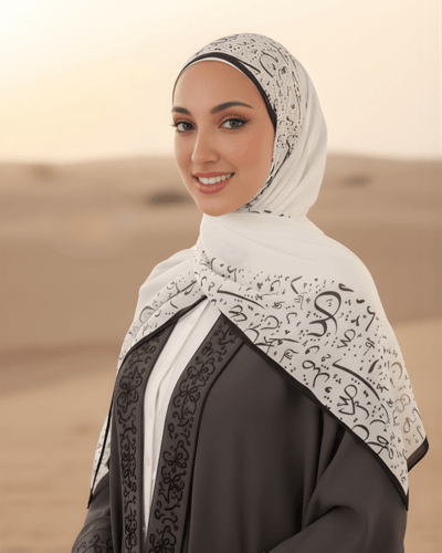 حجاب احرف عربي