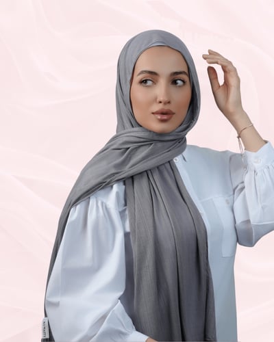 حجاب لولوه قطن كويتي