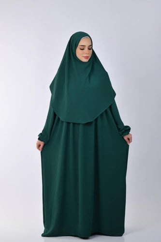 أسدال شرعي لون زيتي