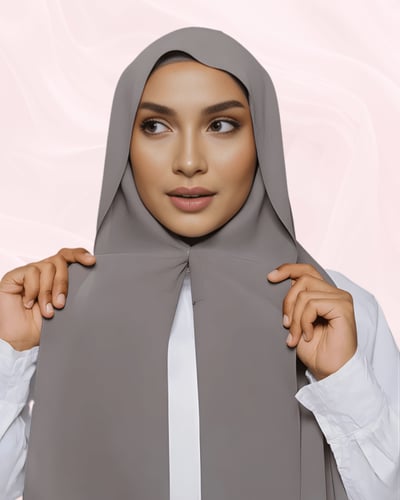 شال شيفون فوري بمغناطيس