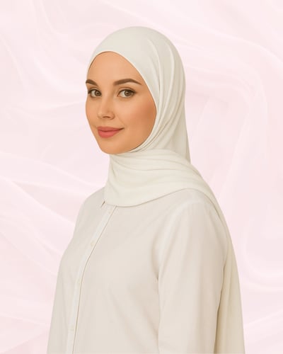 حجاب قطني فاخر