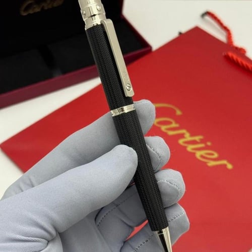 قلم كارتير سانتوس- اسود منقوش