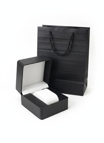 ساعة الثعبان نسائي ذهبي ميناء ابيض