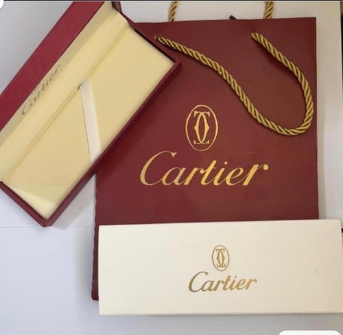 قلم كارتير پانتير دو فضي ساده