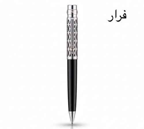 قلم كارتير سانتوس- اسود منقوش