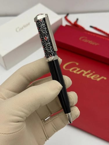 قلم كارتير دومو بنقش اسلامي اسود