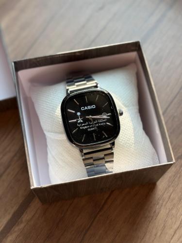 Casio watch Saudi Arabia black