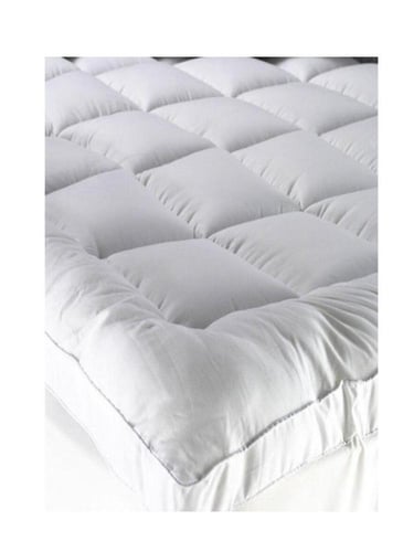 لباد مرتبة من المايكروفايبر 6 سم بحشوة مايكروفايبر...