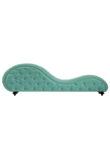 كرسي استرخاء رومانسية شيزلونج منجدة من المخمل 180x...